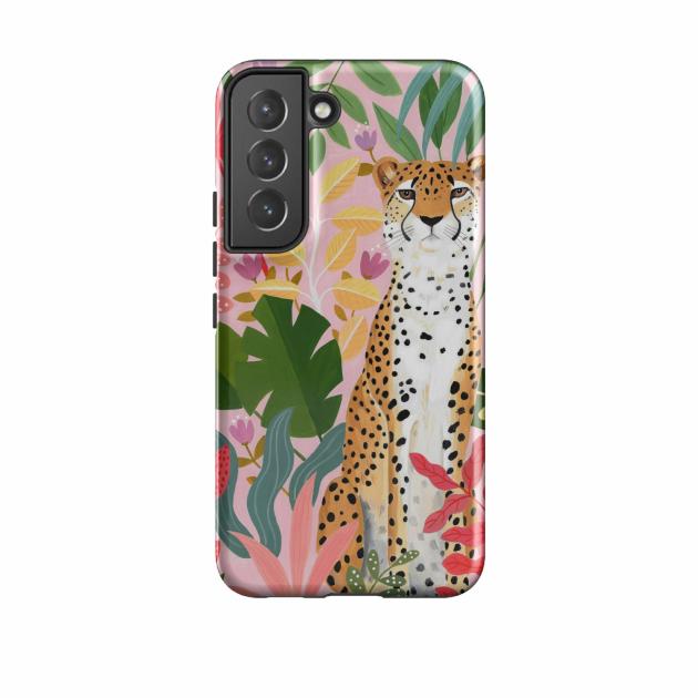 Samsung Tough Case – Cheetah Jungle By Bex Parkin Phone Cases