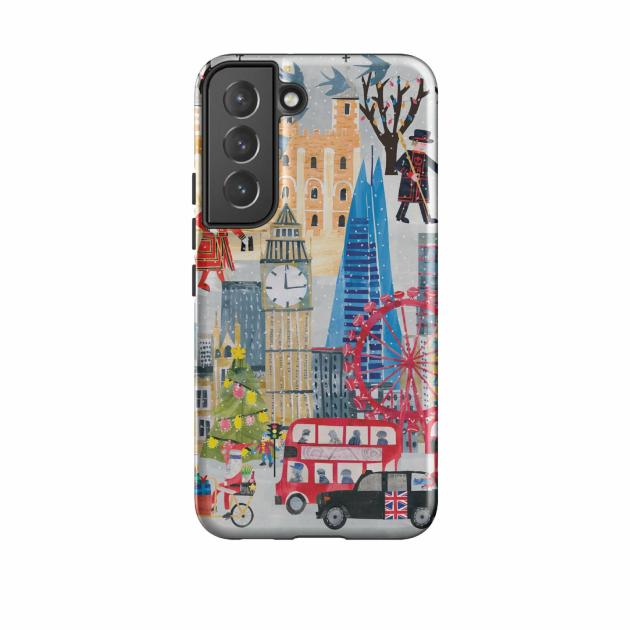 Samsung Tough Case – Christmas In London By Tracey English Phone Cases