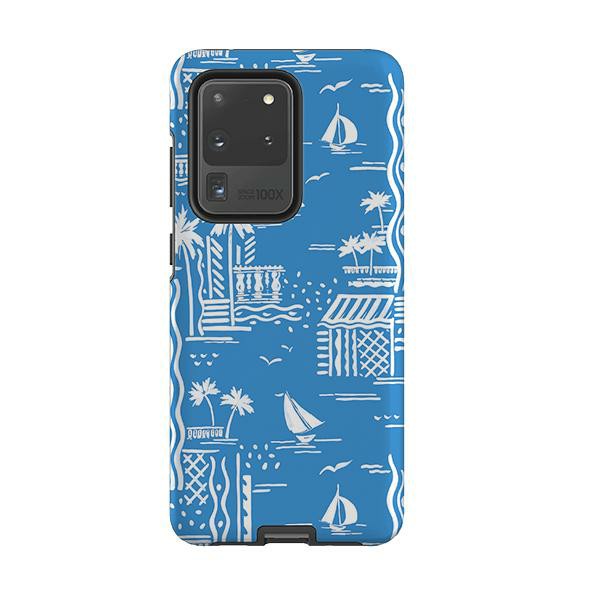 Samsung Tough Case – Cote D’Azur Boats By Sarah Campbell Phone Cases