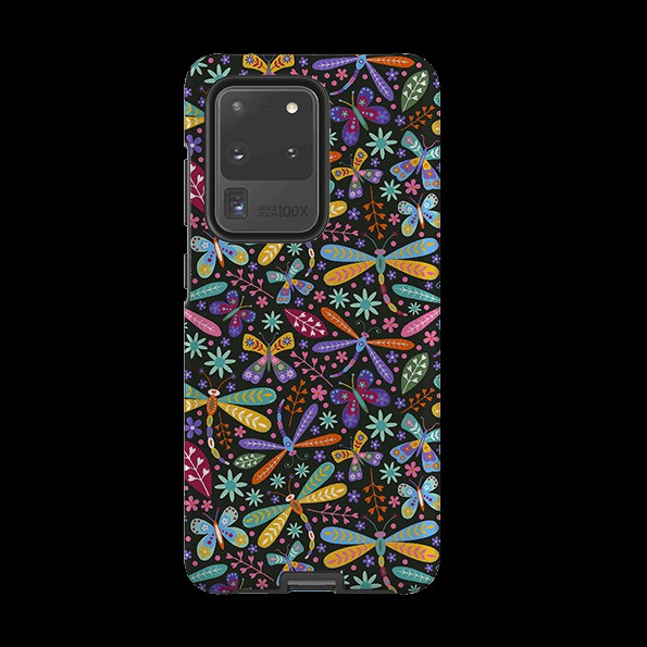 Samsung Tough Case – Dragon Flies Multi By Suzy Taylor Phone Cases