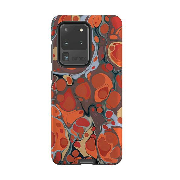 Samsung Tough Case – Flaming Volcano Phone Cases