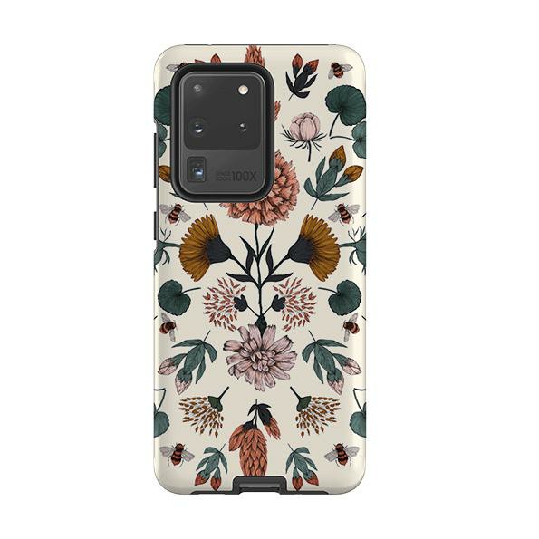 Samsung Tough Case – Floral Bees By Jade Mosinski Phone Cases