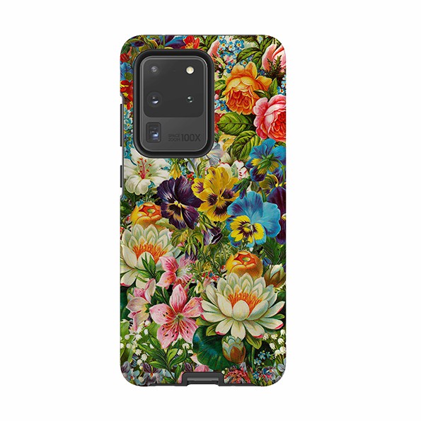 Samsung Tough Case – Floral Burst Phone Cases