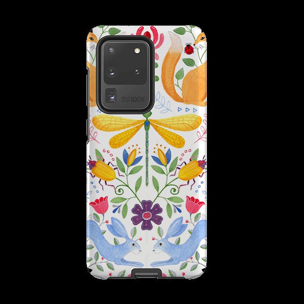 Samsung Tough Case – Folk Garden By Bex Parkin Phone Cases