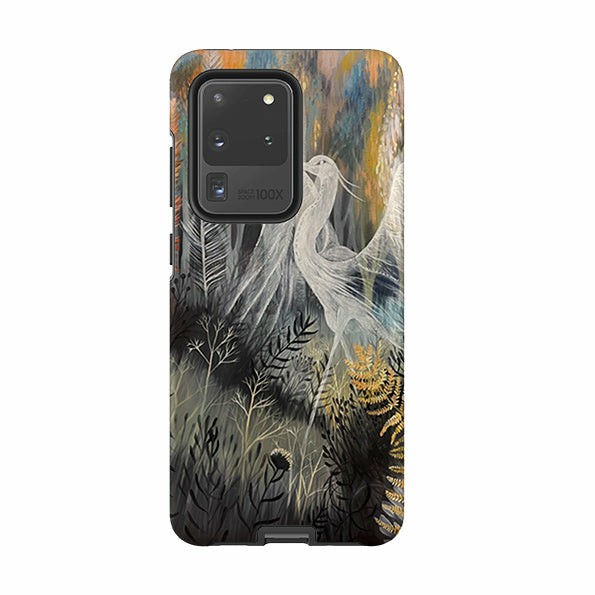 Samsung Tough Case – Ghost Heron By Mia Underwood Phone Cases