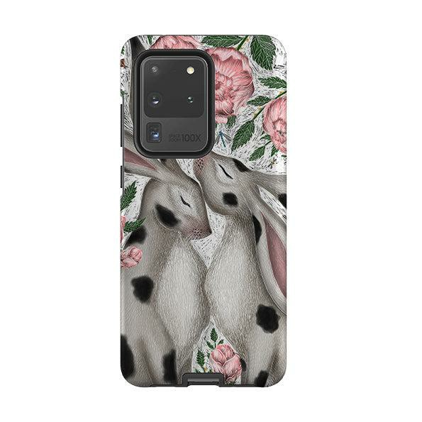 Samsung Tough Case – Hares And Peonies By Catherine Rowe Phone Cases