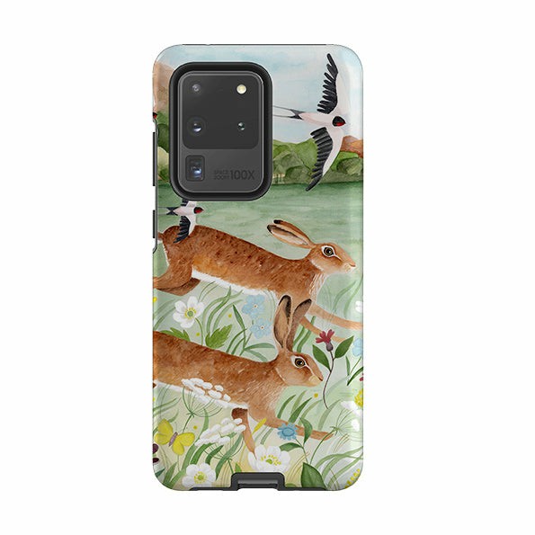 Samsung Tough Case – Hares By Bex Parkin Phone Cases