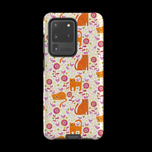 Samsung Tough Case – Marmalade Cat By Suzy Taylor Phone Cases