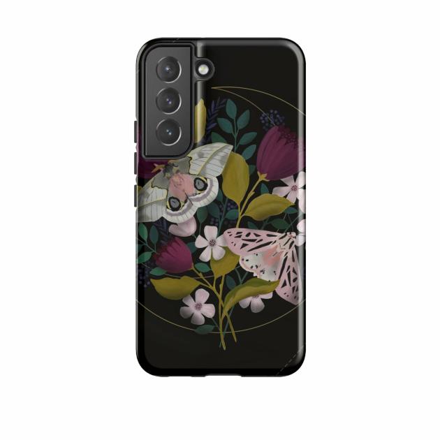 Samsung Tough Case – Moon Moths By Bex Parkin Phone Cases