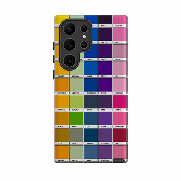 Samsung Tough Case – Multi Chromology By Kitty Joseph Phone Cases