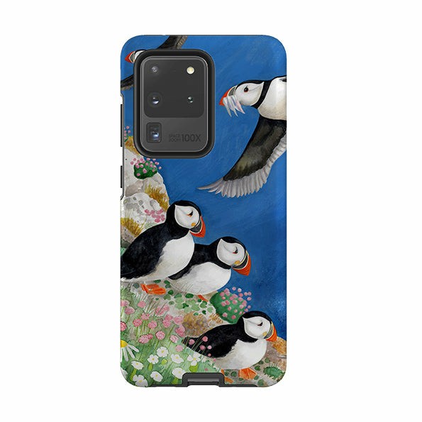 Samsung Tough Case – Puffins By Bex Parkin Phone Cases