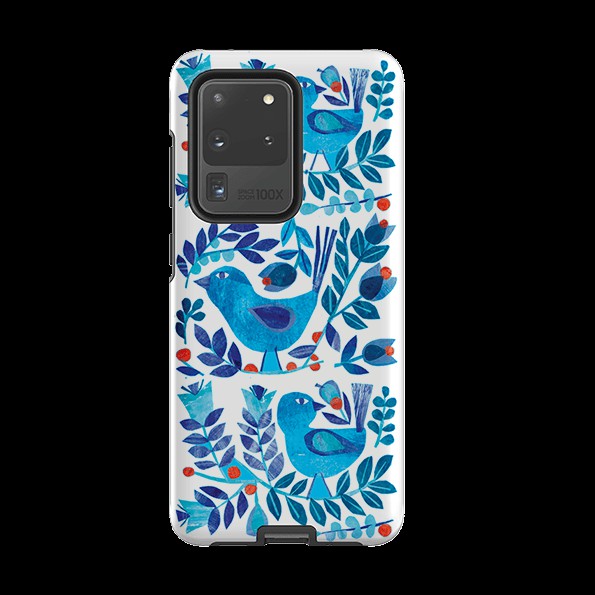 Samsung Tough Case – Scandi Birds By Tracey English Phone Cases