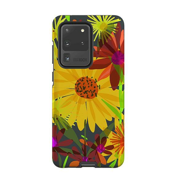 Samsung Tough Case – Sunflowers By Sarah Campbell Phone Cases