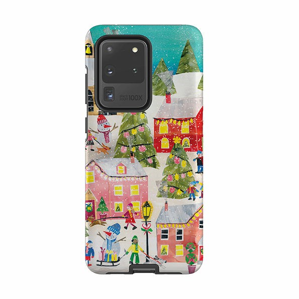 Samsung Tough Case – Winter Village By Tracey English Phone Cases