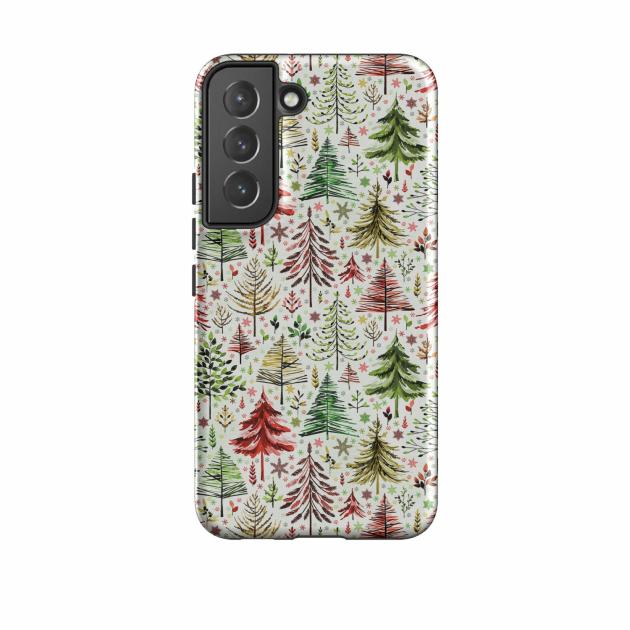 Samsung Tough Case – Xmas Trees By Elisabeth Haager Phone Cases