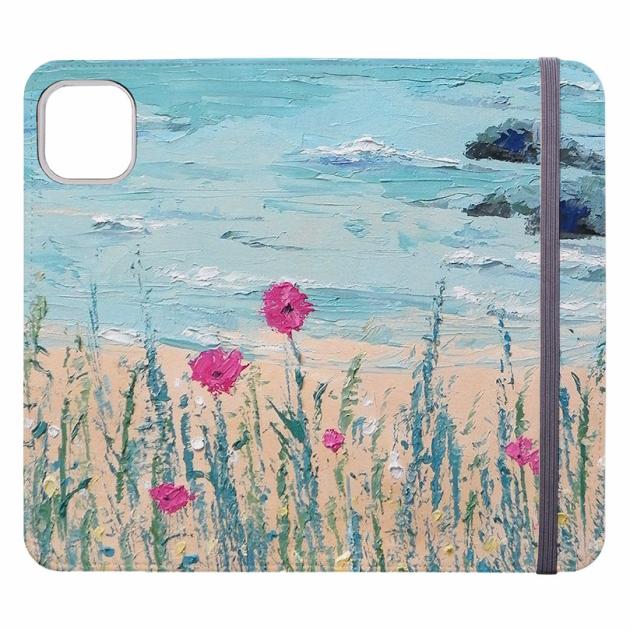 Seascape Wallet Case By Mary Stubberfield Iphone Cases