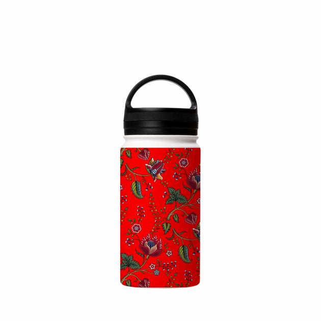 Skelton Red Insulated Stainless Steel Water Bottle Around The House