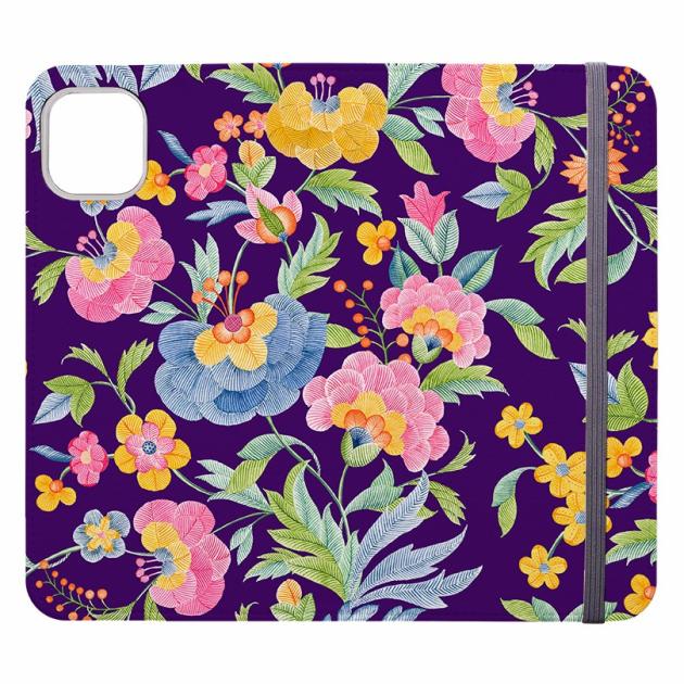 Summer Blossom Purple Wallet Case Iphone Cases