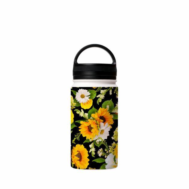 Sunlife Black Insulated Stainless Steel Water Bottle Around The House