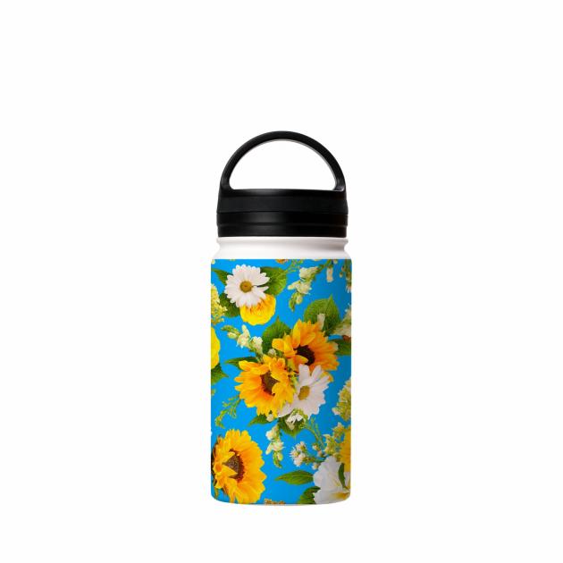 Sunlife Light Blue Insulated Stainless Steel Water Bottle Around The House