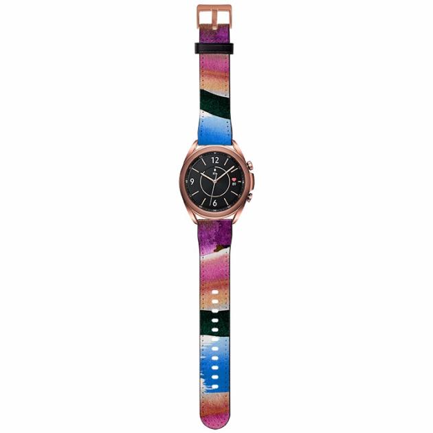 Sunset Painting By Kitty Joseph Samsung Watch Strap Android Watch Straps