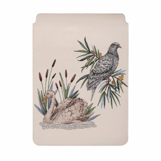 Swan Pigeon By Jade Mosinski Laptop, Kindle & Ipad Sleeve Laptop, Kindle & Ipad Sleeves