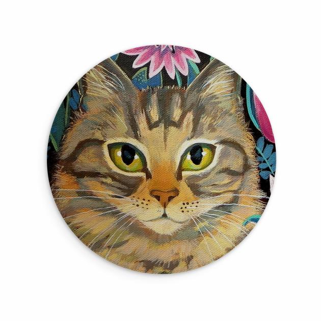 Tabby Cat Mouse Mat By Mary Stubberfield Lifestyle & Travel