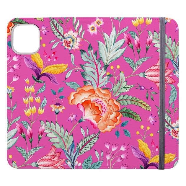 Vale Floral Pink Wallet Case Iphone Cases