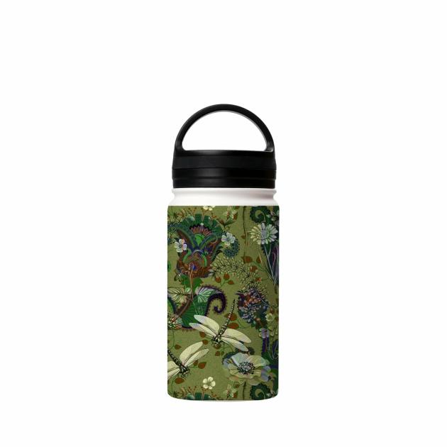 Vyne Pattern Insulated Stainless Steel Water Bottle Around The House