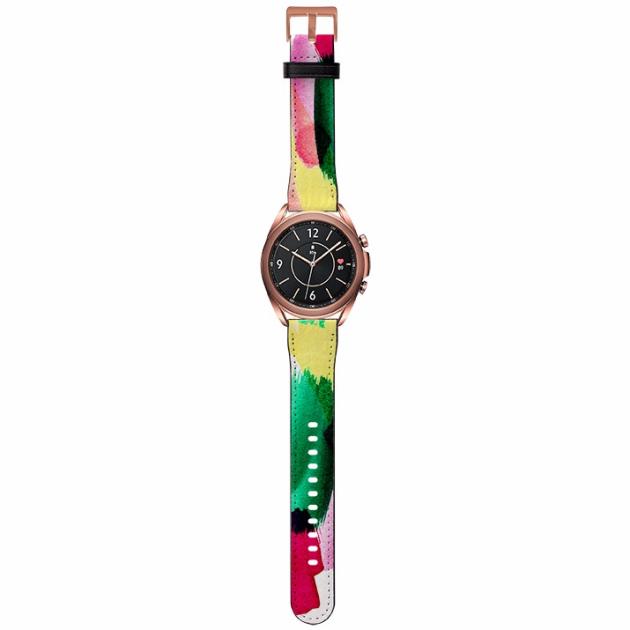 Watercolour Sunlight By Kitty Joseph Samsung Watch Strap Android Watch Straps