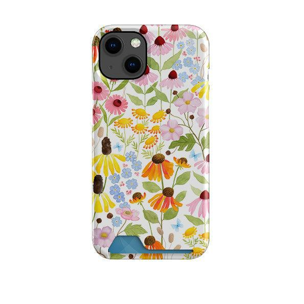 Wildflower Pattern Case And Card Case By Bex Parkin Case + Card