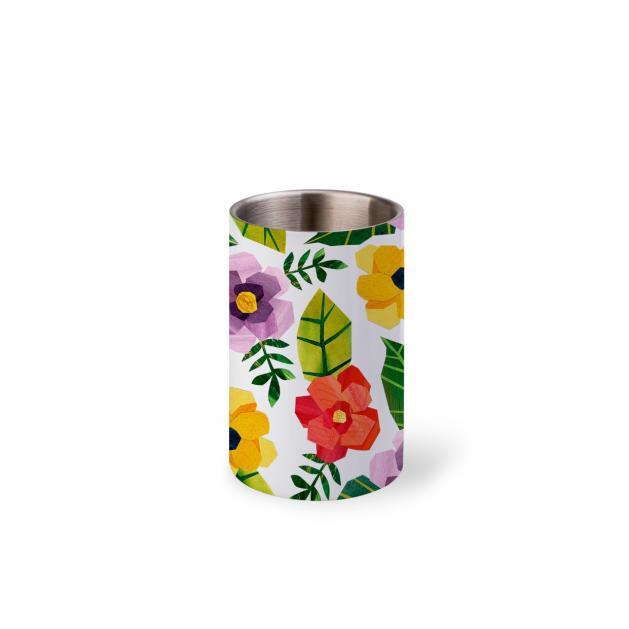 Wine Chiller Bucket Ice Floral Around The House