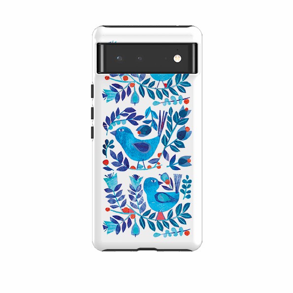 Google Tough Case – Scandi Birds By Tracey English Google Cases