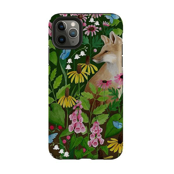 Iphone Tough Case – Fox And Foxgloves By Bex Parkin Iphone Cases