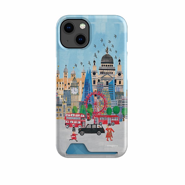 Spring In London By Tracey English Case And Card Case Case + Card