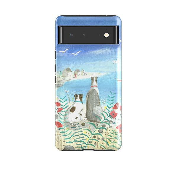 Google Tough Case – Beach Dogs By Mary Stubberfield Google Cases