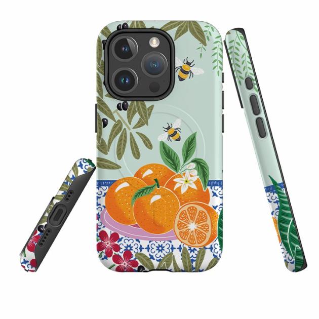 Iphone Magsafe Tough Case – Oranges By Kate Heiss Iphone Cases