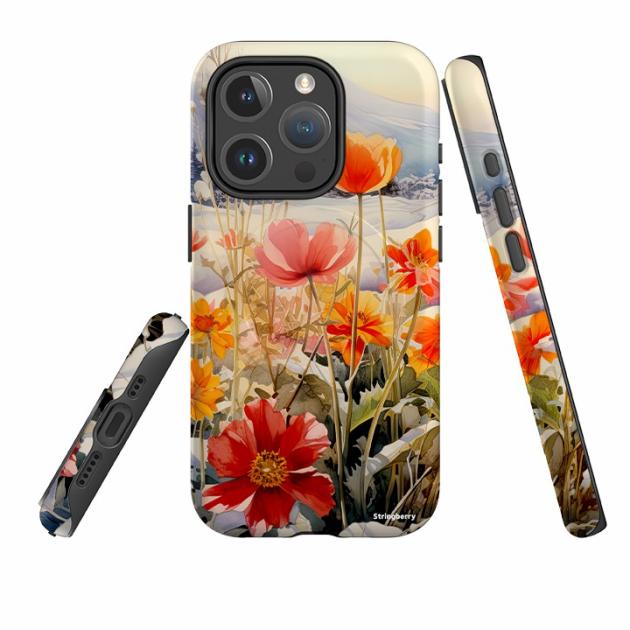 Iphone Magsafe Tough Case – Winter Wild Flowers Ii Iphone Cases