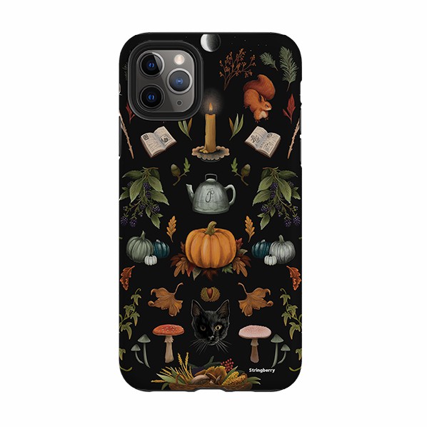 Iphone Tough Case – Autumn Pattern Ii By Anna Stead Iphone Cases