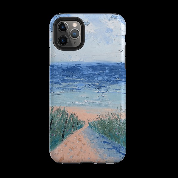 Iphone Tough Case – Beach Path By Mary Stubberfield Iphone Cases