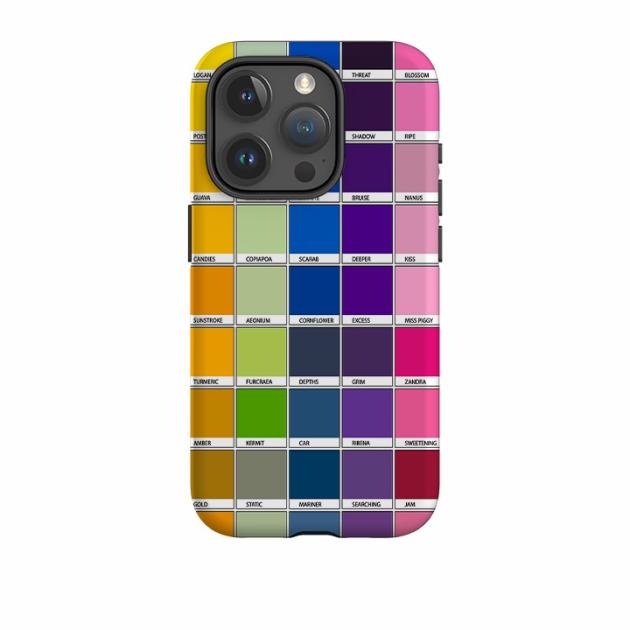 Iphone Tough Case – Multi Chromology By Kitty Joseph Iphone Cases