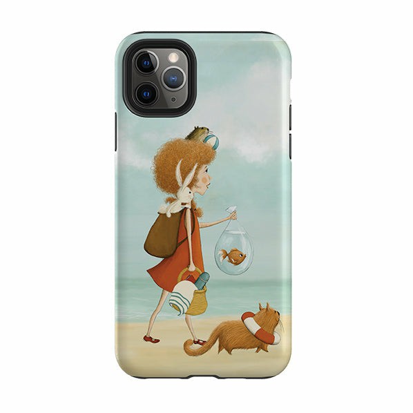 Iphone Tough Case – On Vacation By Maja Lindberg Iphone Cases