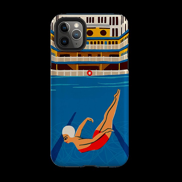 Iphone Tough Case – Piscine Molitor By Paul Thurlby Iphone Cases