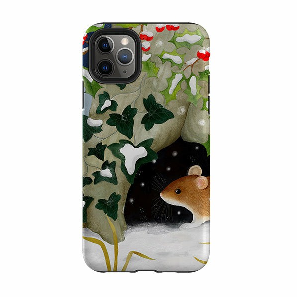 Iphone Tough Case – Winter Mouse By Bex Parkin Iphone Cases