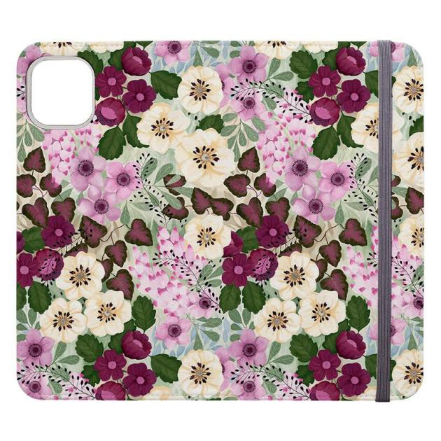 Purple Flowers By Bex Parkin Iphone Cases