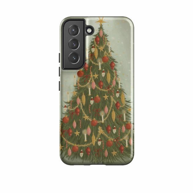 Samsung Tough Case – Christmas Tree By Maja Lindberg Phone Cases