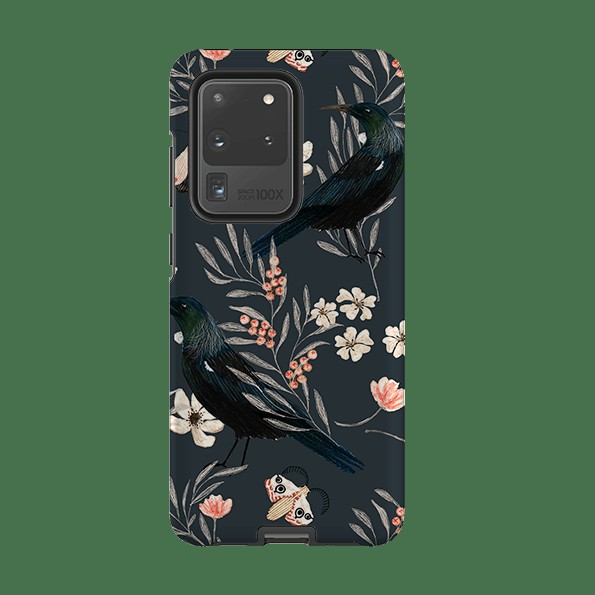 Samsung Tough Case – Moths And Tuis By Katherine Quinn Phone Cases