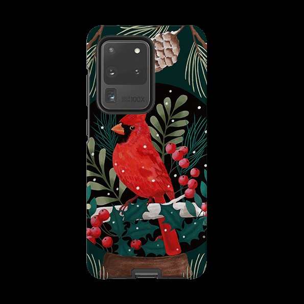 Samsung Tough Case – Red Cardinal By Bex Parkin Phone Cases