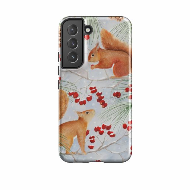 Samsung Tough Case – Red Squirrels By Bex Parkin Phone Cases