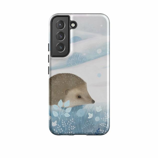 Samsung Tough Case – Winter Hedgehog By Bex Parkin Phone Cases